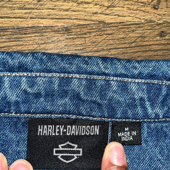 Motor Harley Davidson jean jacket - Picture 4 of 7